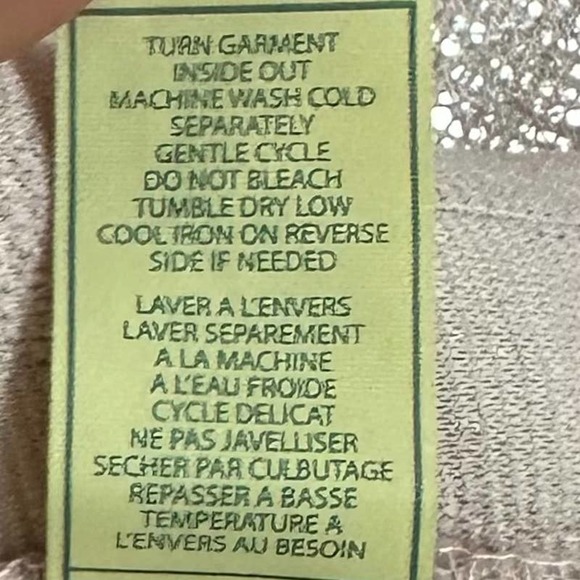 NWT, 7 For All Mankind Girl’s XL Pink Puff Quilted Shimmery Dress - Picture 11 of 11